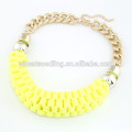 2015 Handcrafted temperament short fluorescent old fashioned necklaces